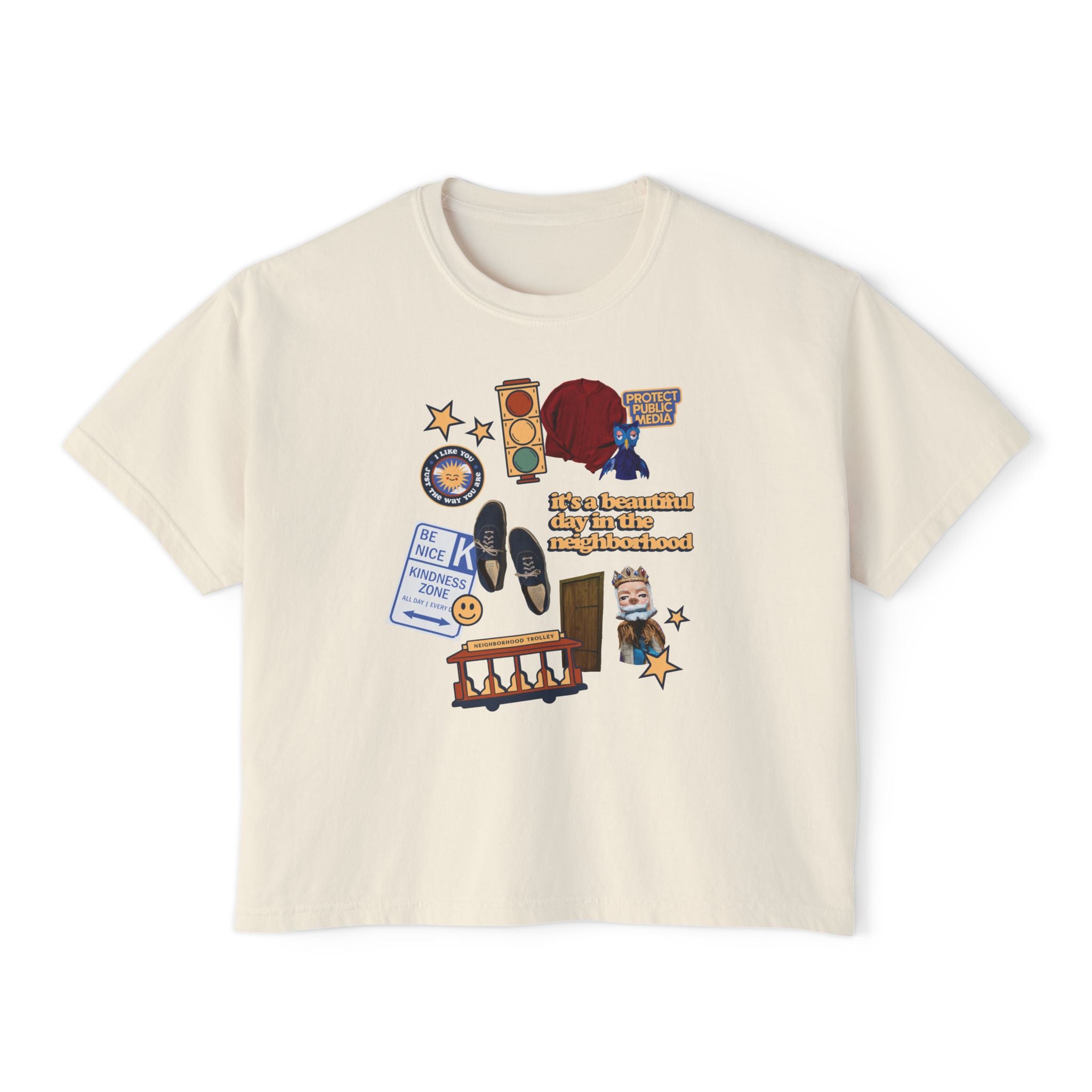 The Neighborhood Comfort Colors Crop Top