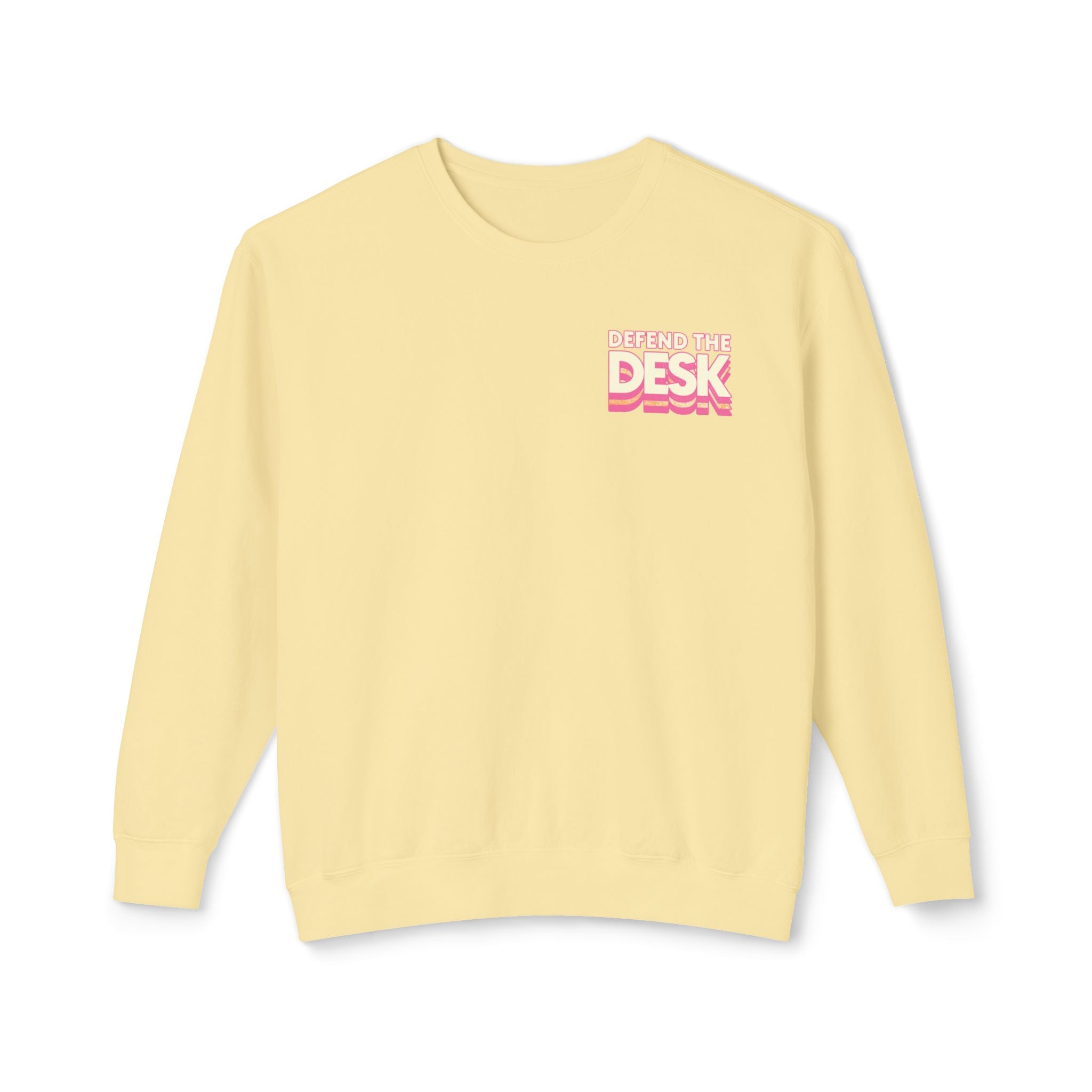 Defend the Desk Lightweight Crewneck