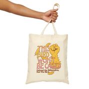 This Bird Can't Be Caged Canvas Tote Bag
