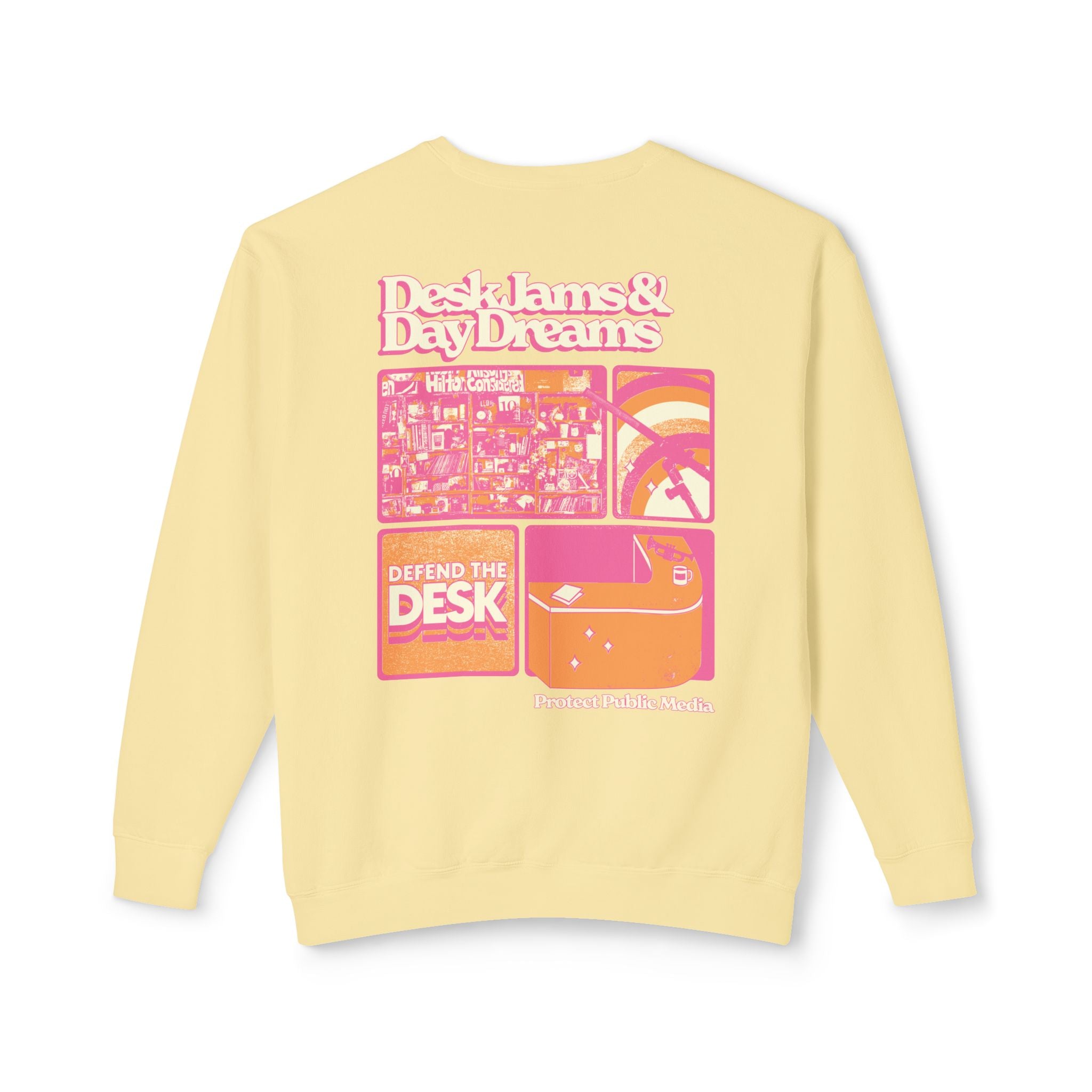 Defend the Desk Lightweight Crewneck