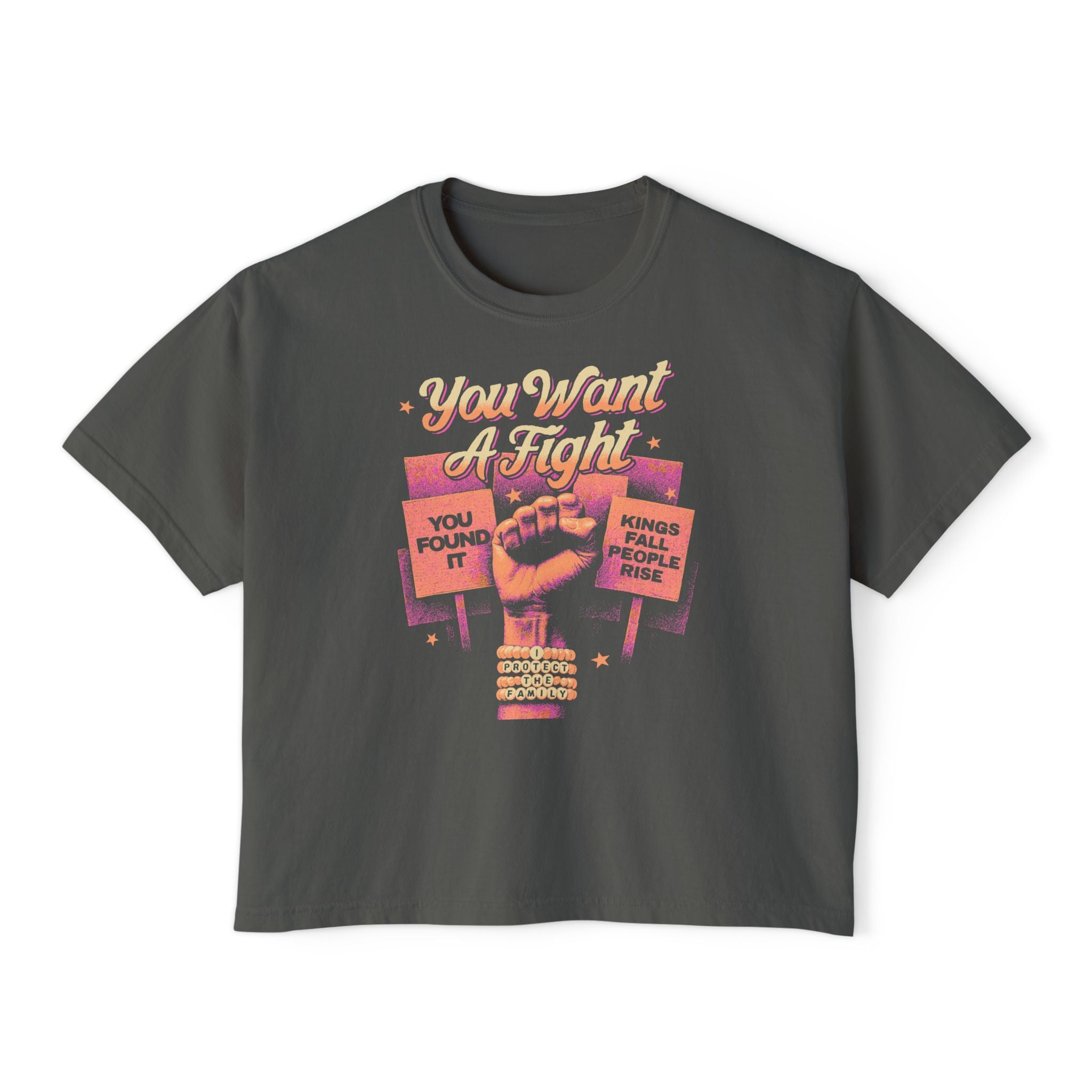 You Want a Fight Crop Top