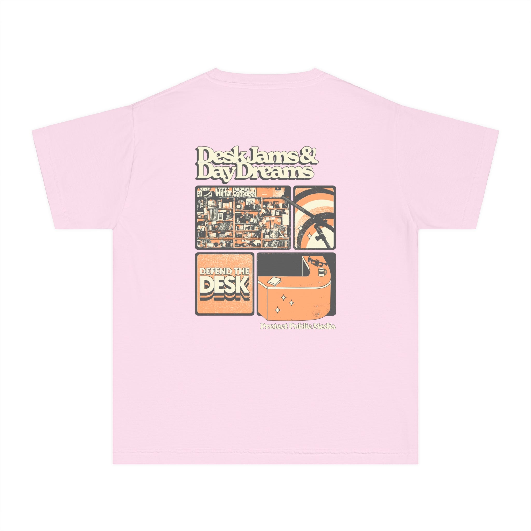 Kid's Defend The Desk Tee