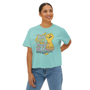 This Bird Won't Be Caged Comfort Colors Crop Top