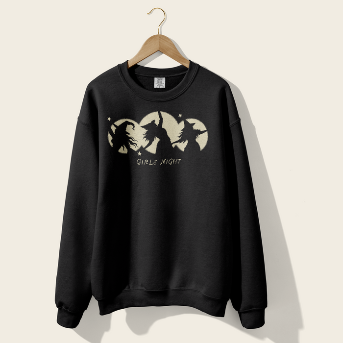 Girls Night Lightweight Crewneck