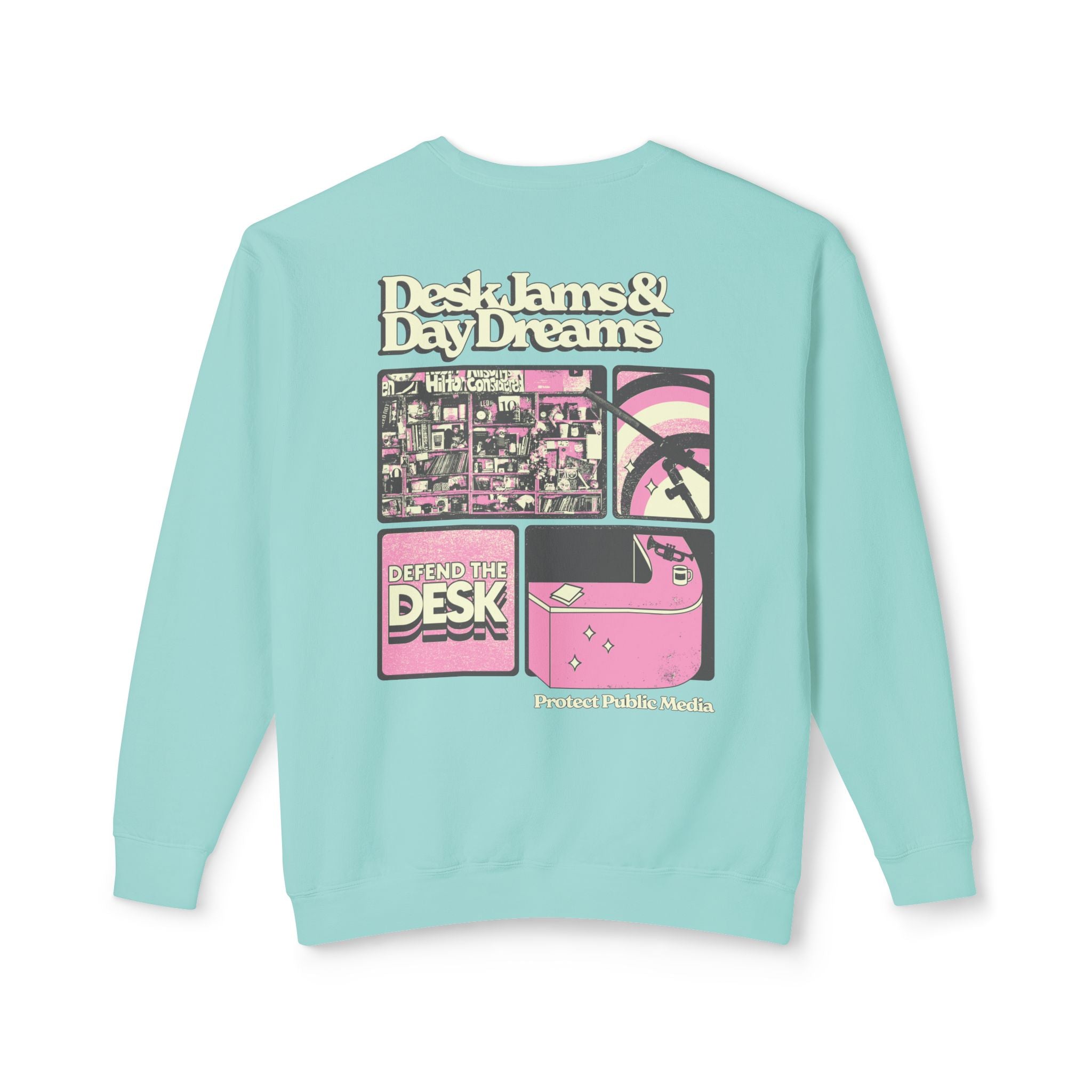 Defend the Desk Lightweight Crewneck