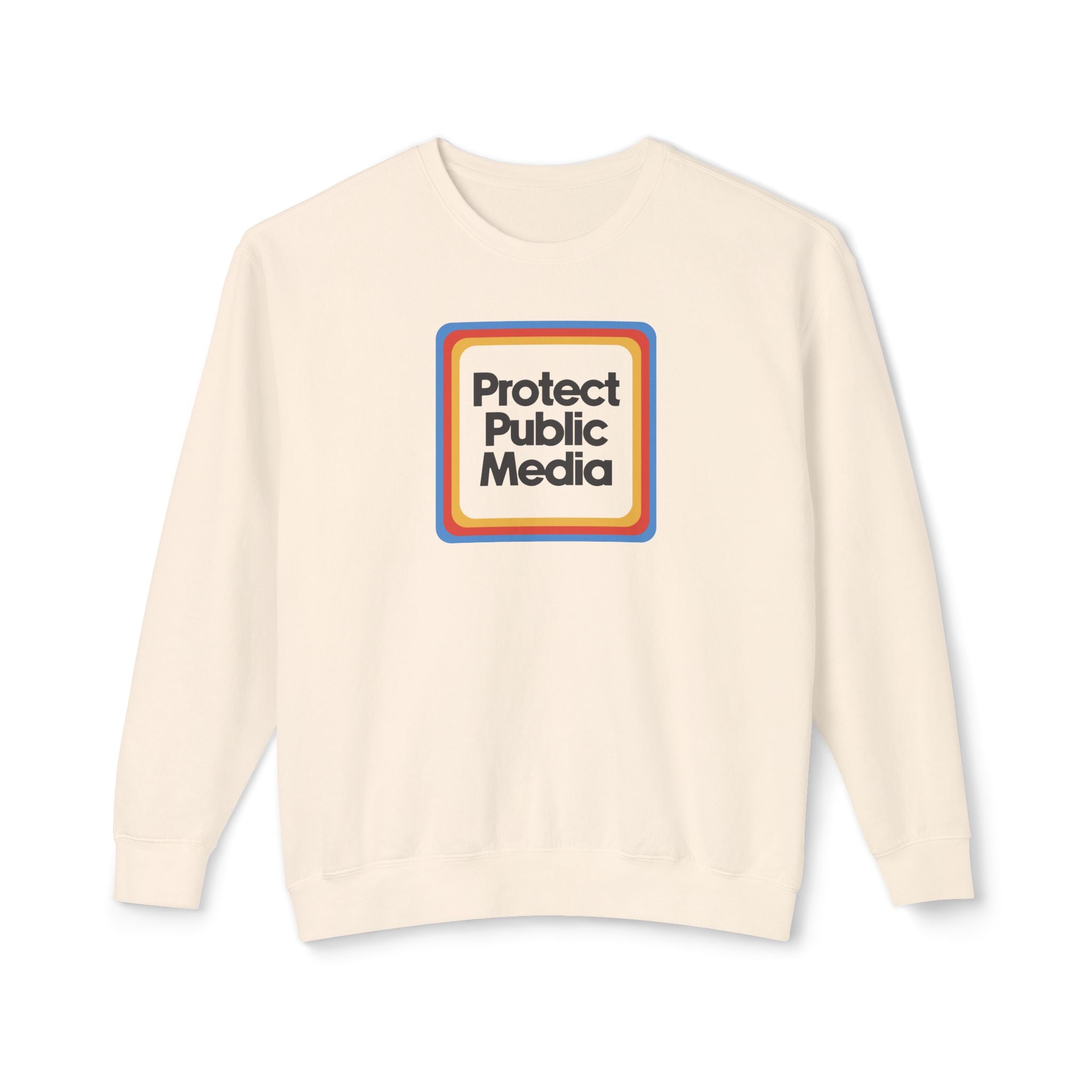Protect Public Media Lightweight Crewneck