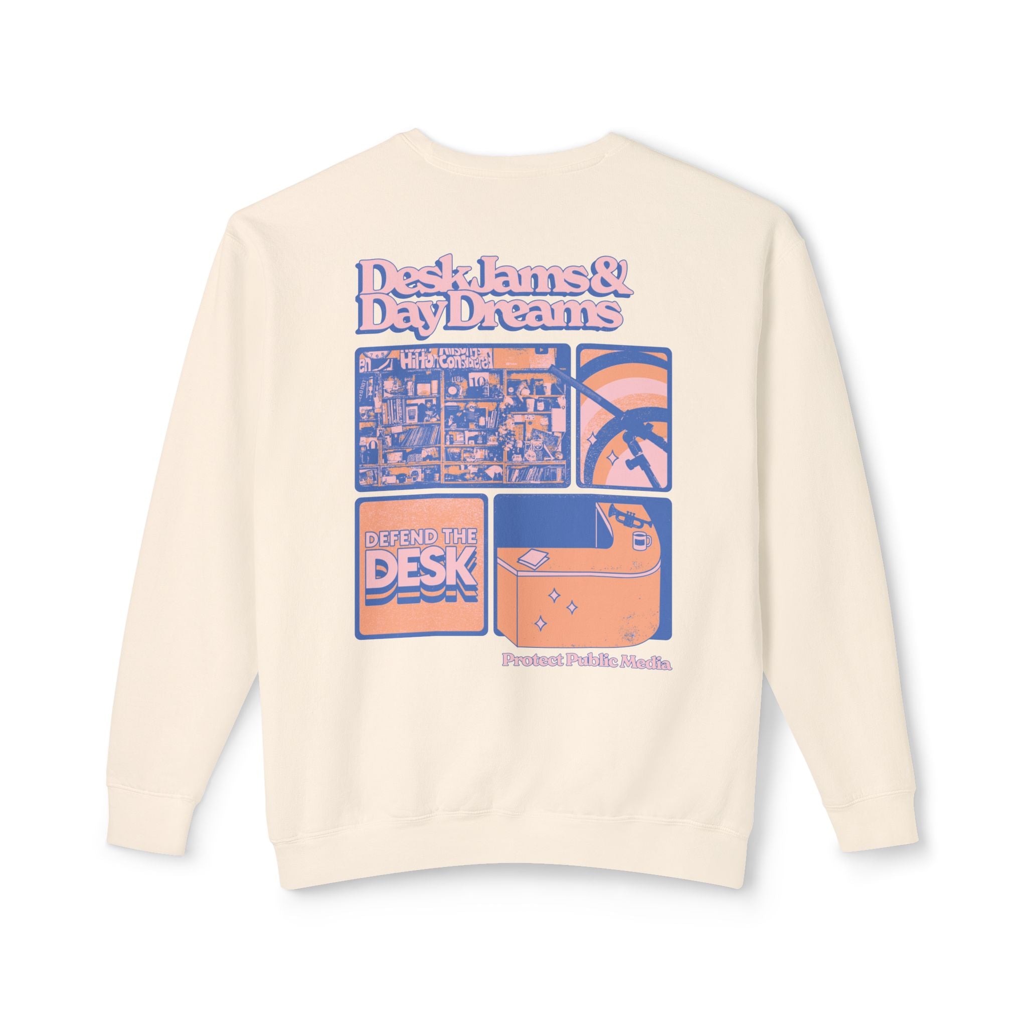 Defend the Desk Lightweight Crewneck