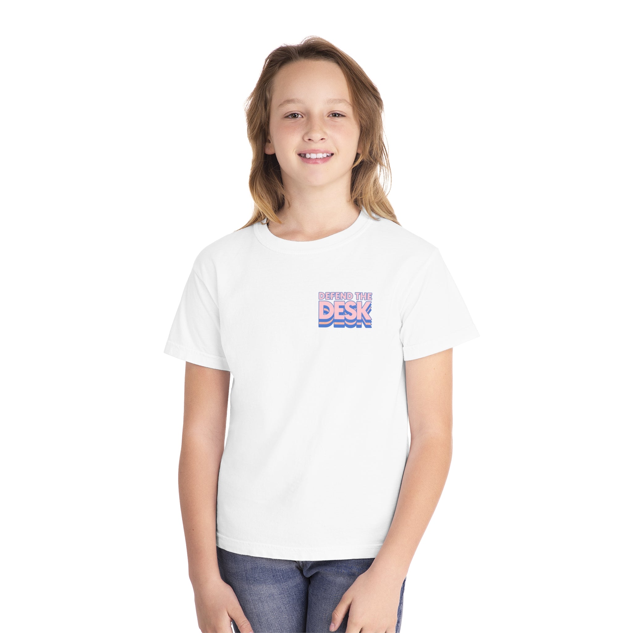 Kid's Defend The Desk Tee