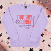 The Boy is Corrupt Crewneck