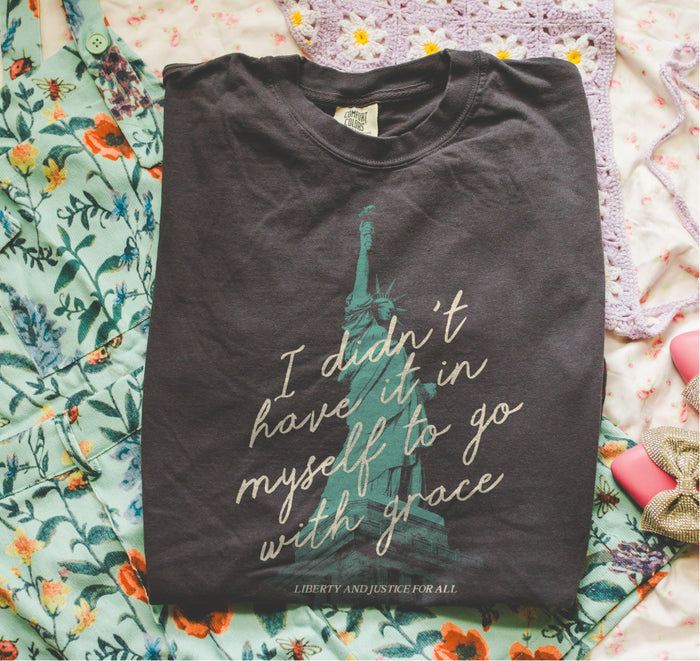Go with Grace Statue of Liberty Tee