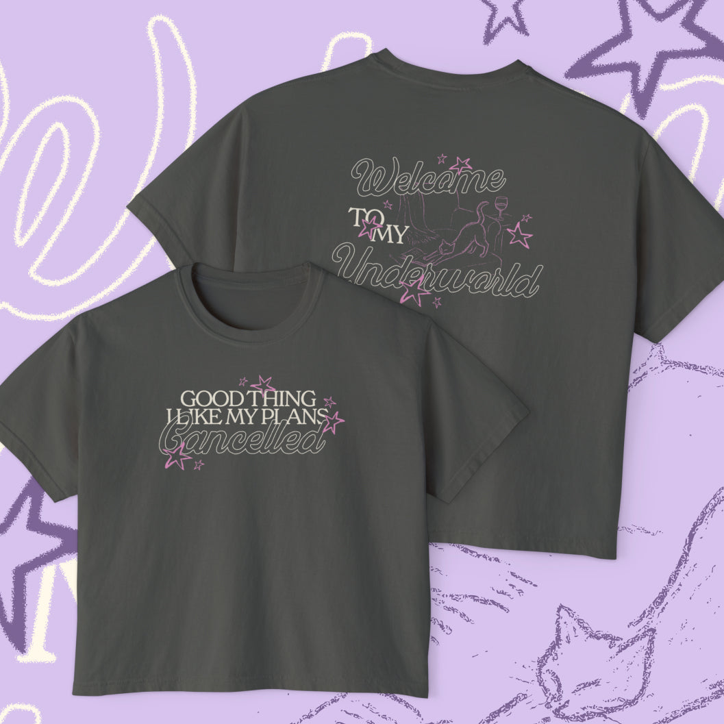 Cancelled Plans Crop Top