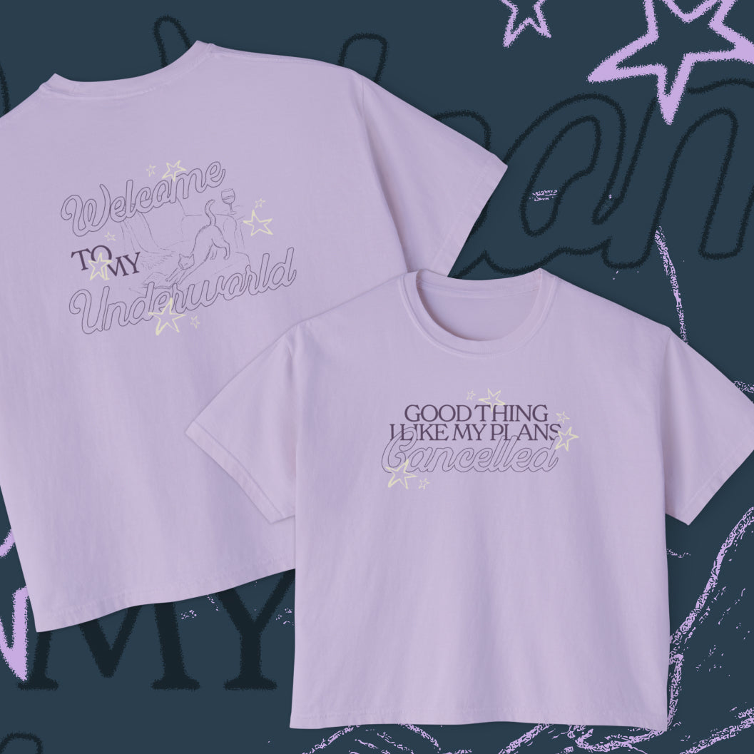 Cancelled Plans Crop Top