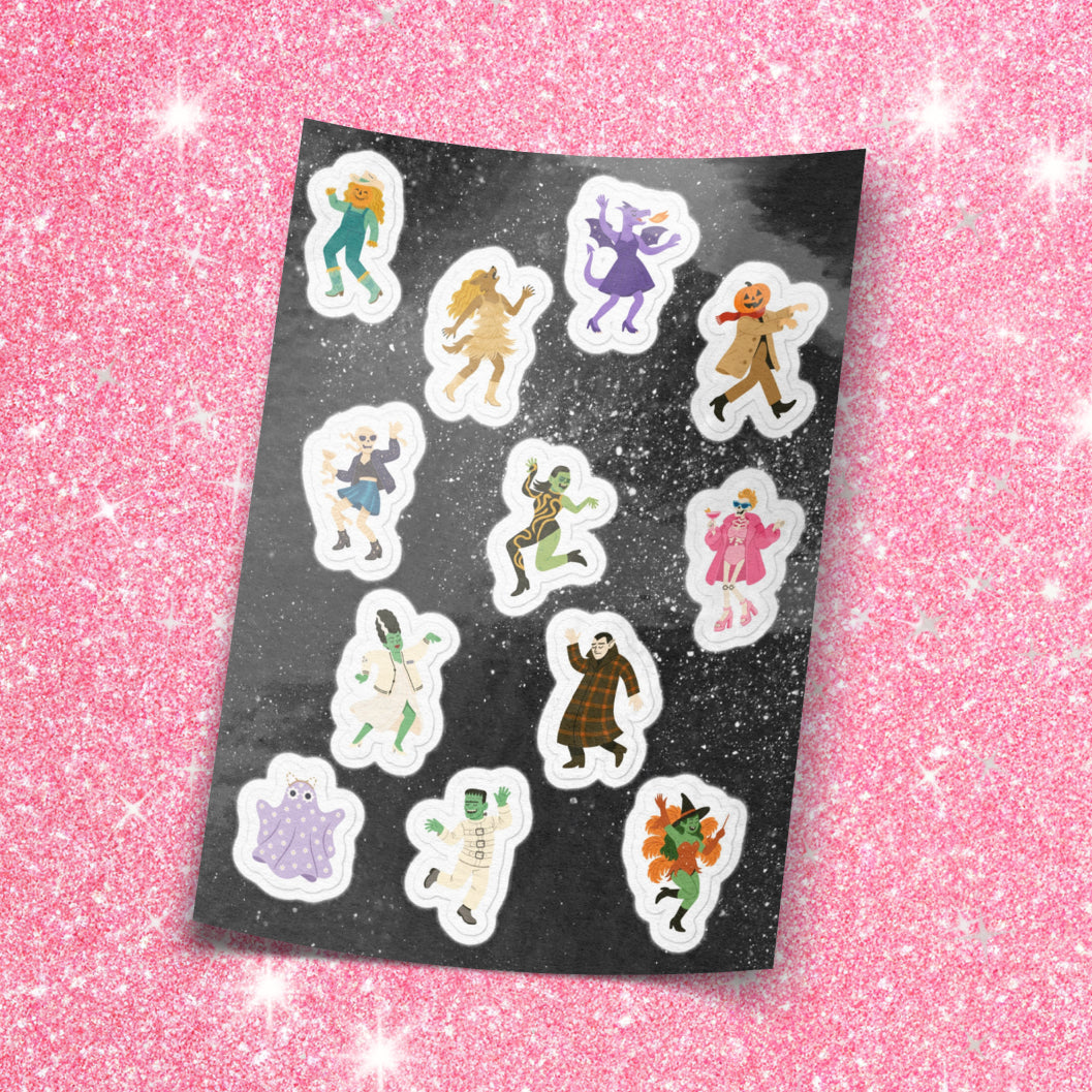 Monster Mash Sticker Sheet