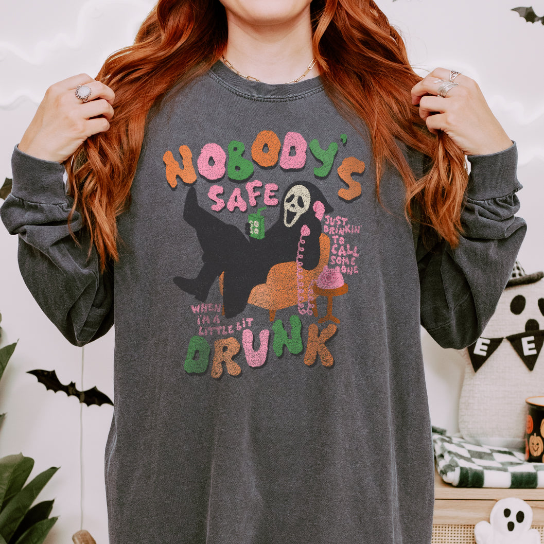 Nobody's Safe Long Sleeve Tee