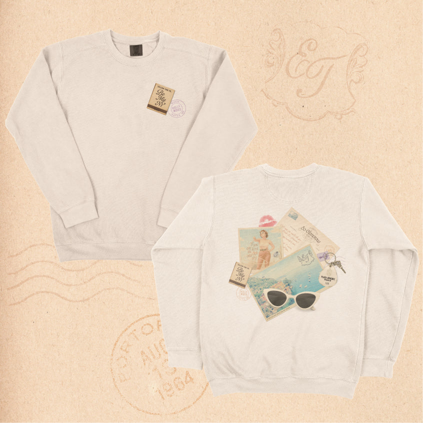 Postcards From Portofino Lightweight Crewneck