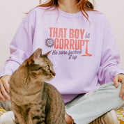 The Boy is Corrupt Crewneck