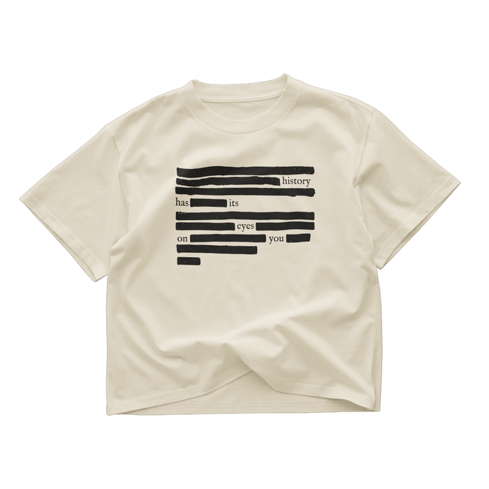 History Has Its Eyes On You Crop Top