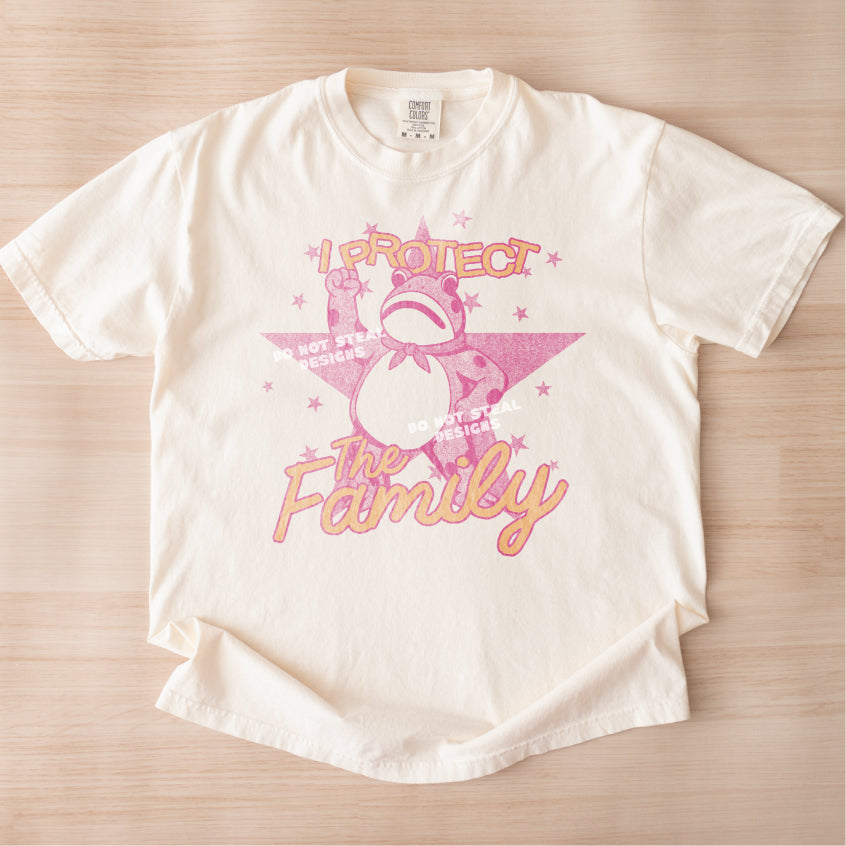 I Protect the Family Frog Tee