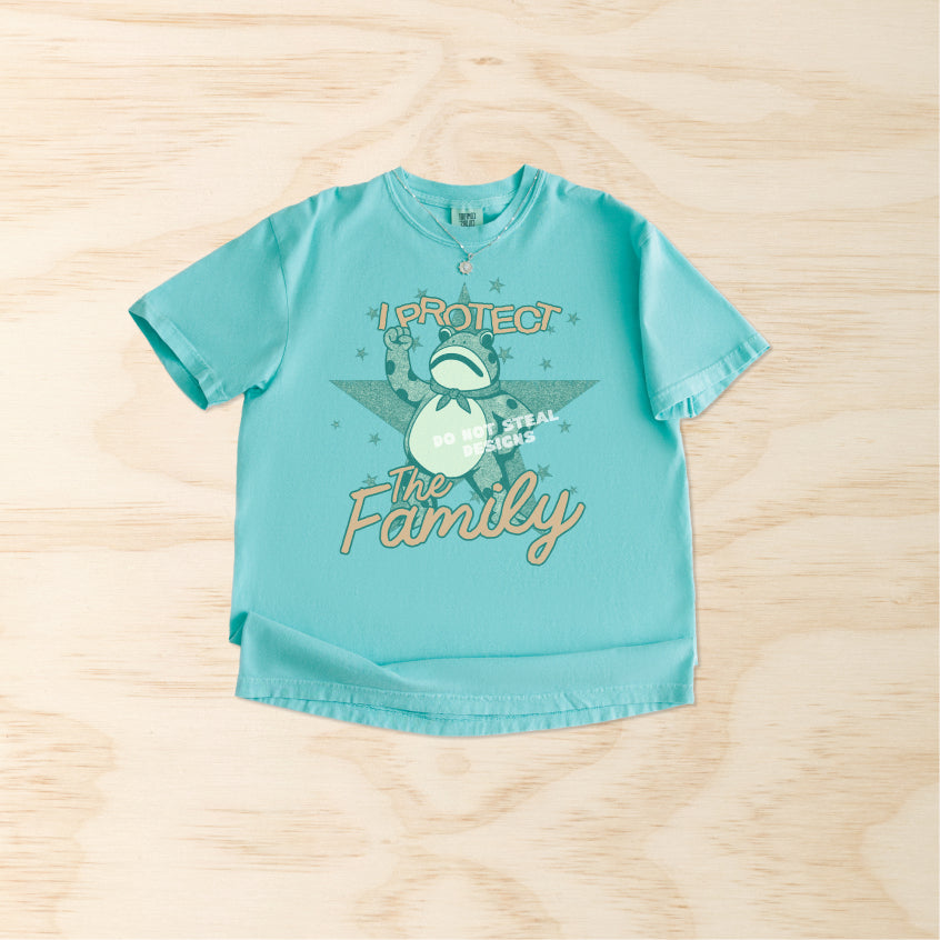 I Protect the Family Frog Tee