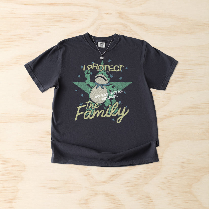 I Protect the Family Frog Tee