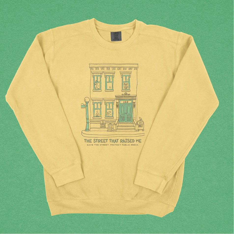 The Street That Raised Me Lightweight Crewneck