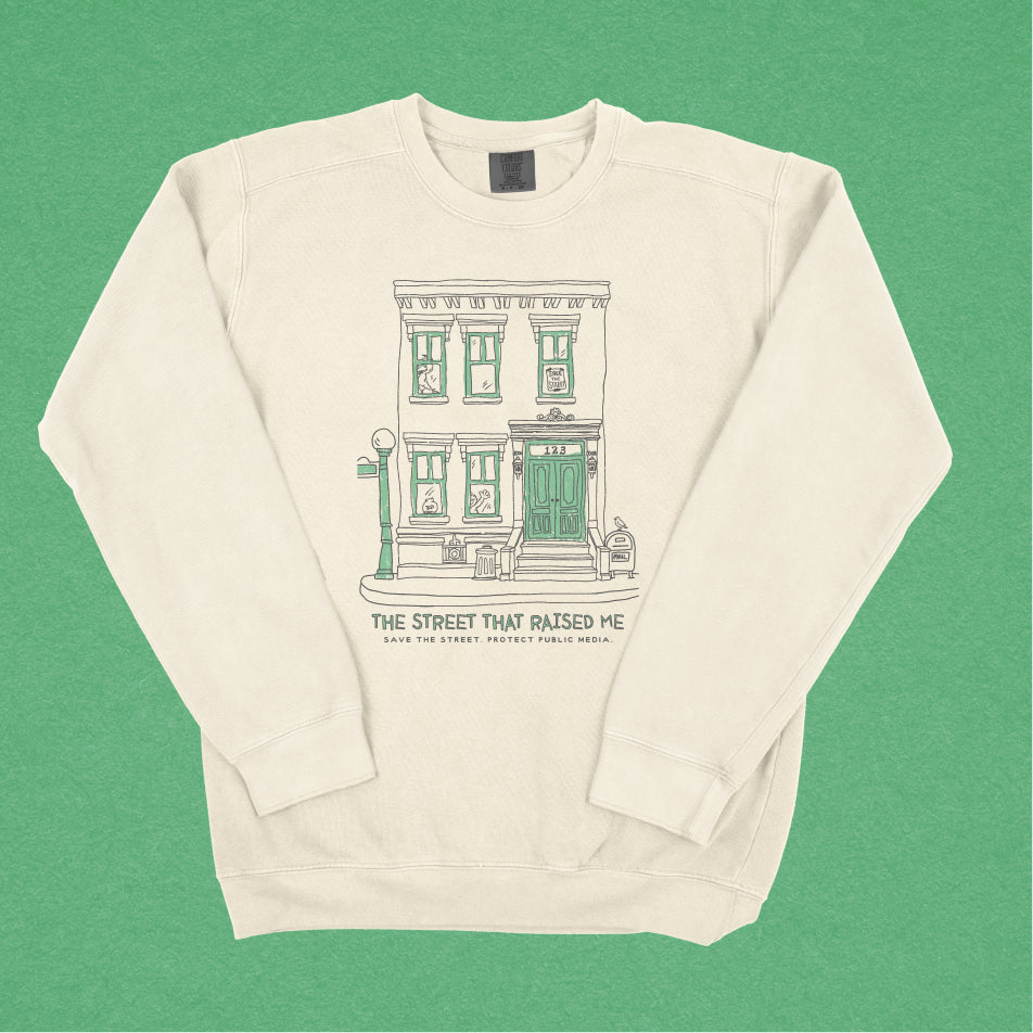 The Street That Raised Me Lightweight Crewneck