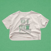 The Street That Raised Me Comfort Colors Crop Top