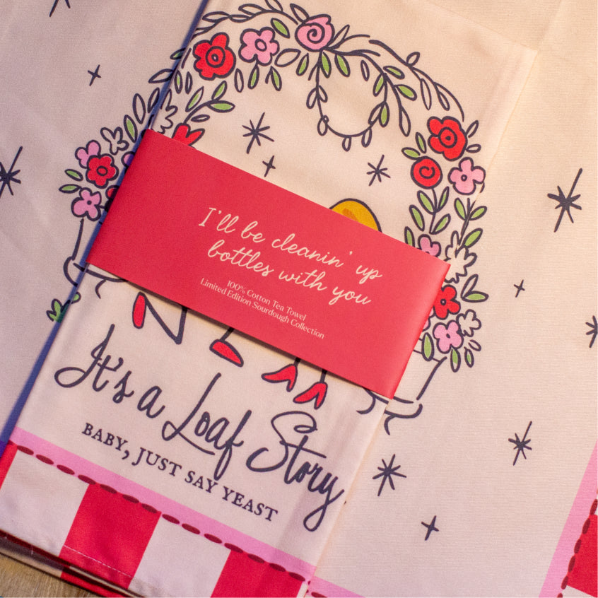 It's a Loaf Story Tea Towel