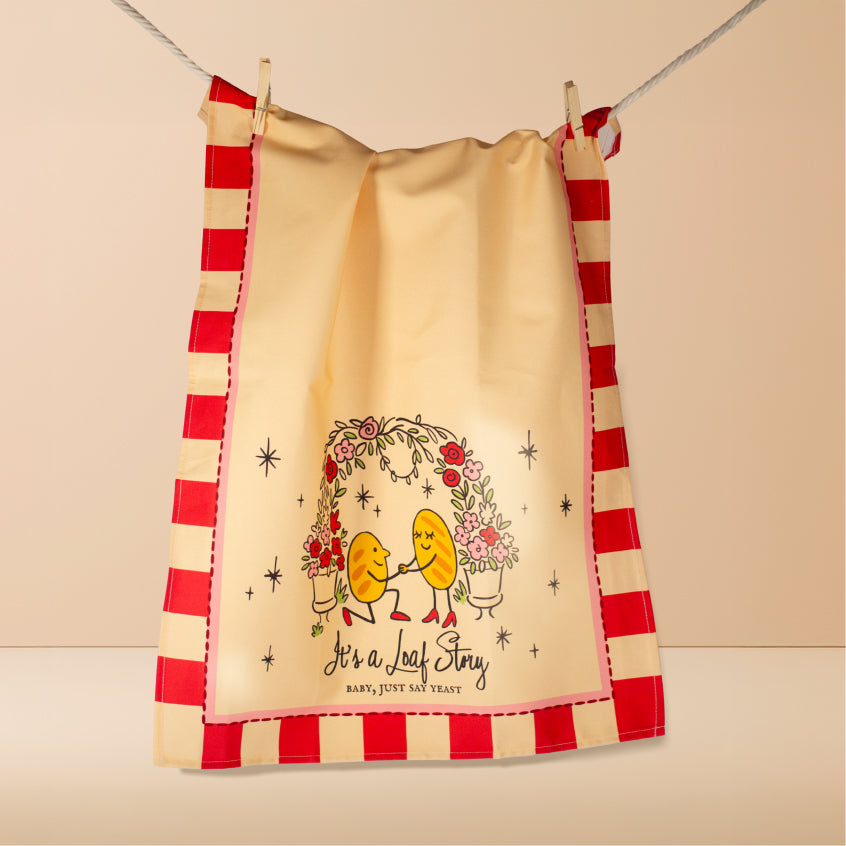 It's a Loaf Story Tea Towel