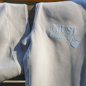 I Just Want You Bride Puff Print Sweatpants