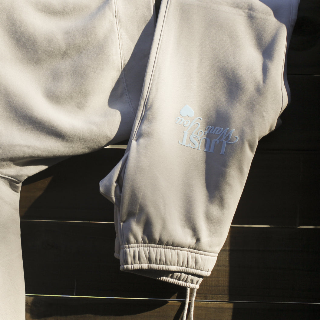 I Just Want You Bride Puff Print Sweatpants