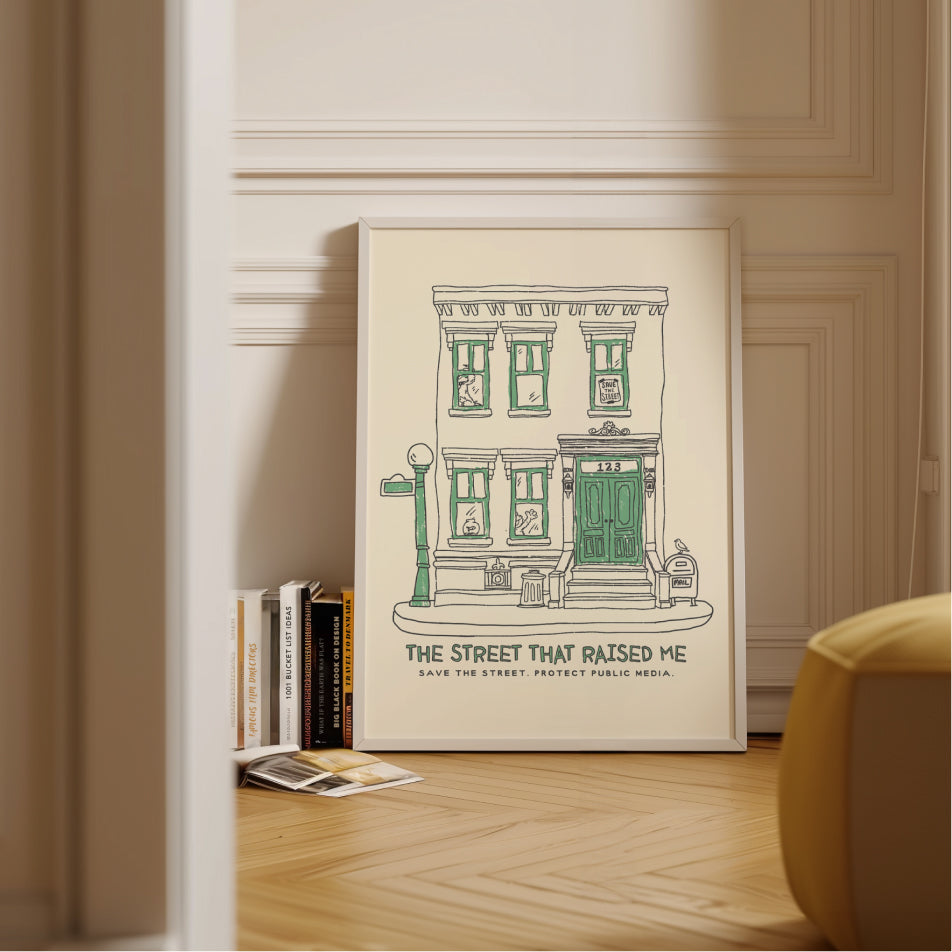 The Street That Raised Me Print