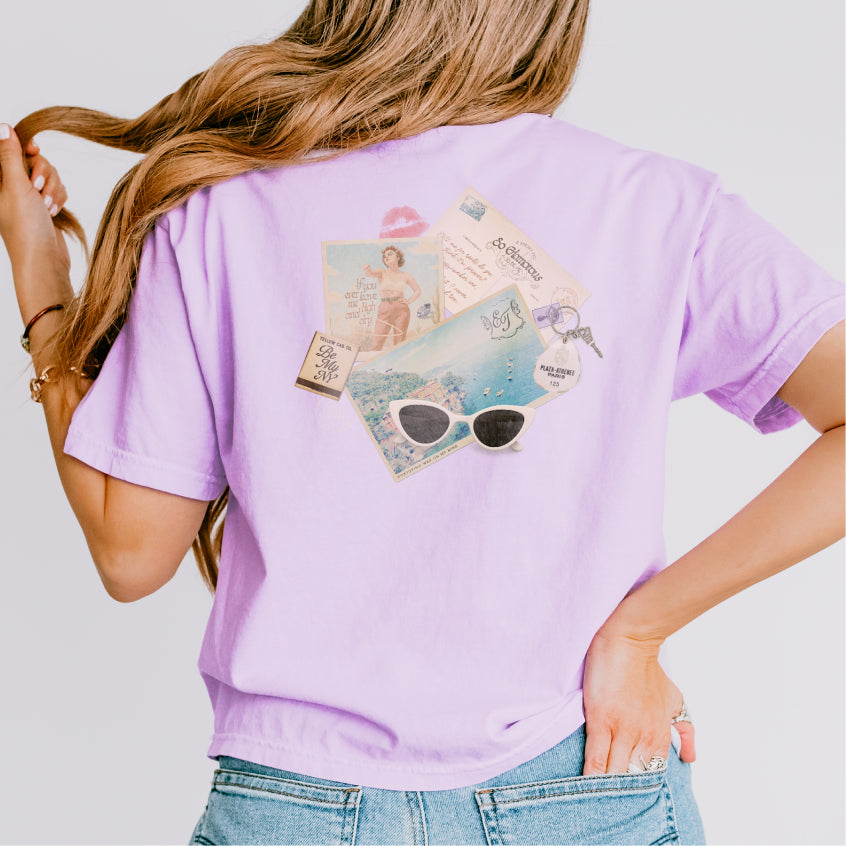 Postcards From Portofino Crop Top