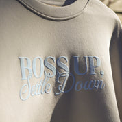 Boss Up, Settle Down Bride Puff Print Crewneck