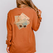 Postcards From Portofino Long Sleeve Tee