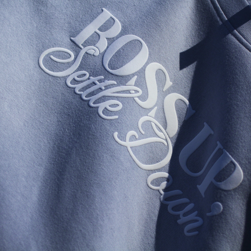Boss Up, Settle Down Bride Puff Print Crewneck