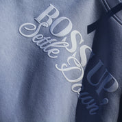 Boss Up, Settle Down Bride Puff Print Crewneck