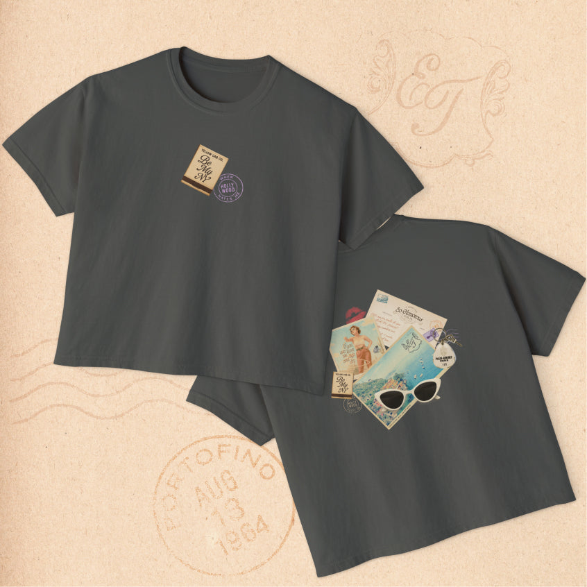 Postcards From Portofino Crop Top