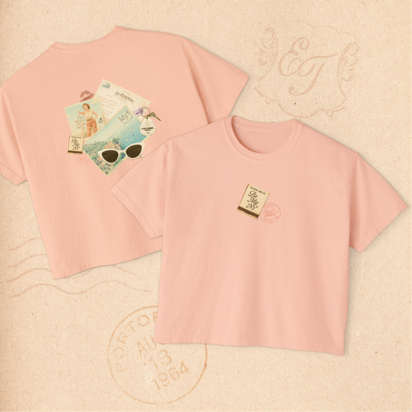 Postcards From Portofino Crop Top