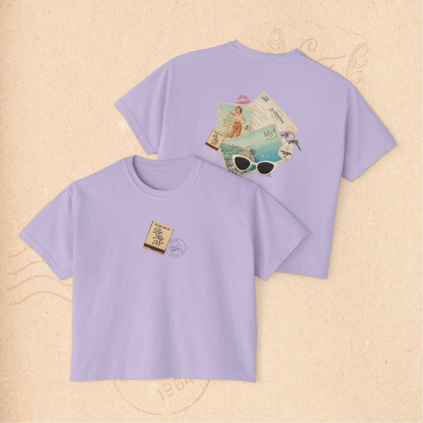 Postcards From Portofino Crop Top