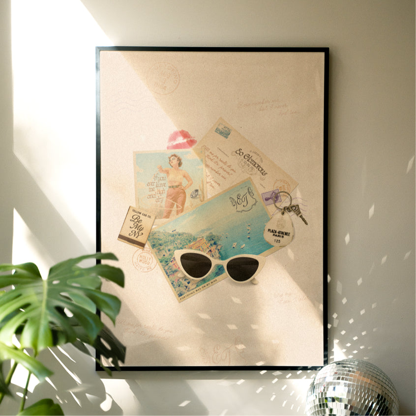 Postcards From Portofino Poster