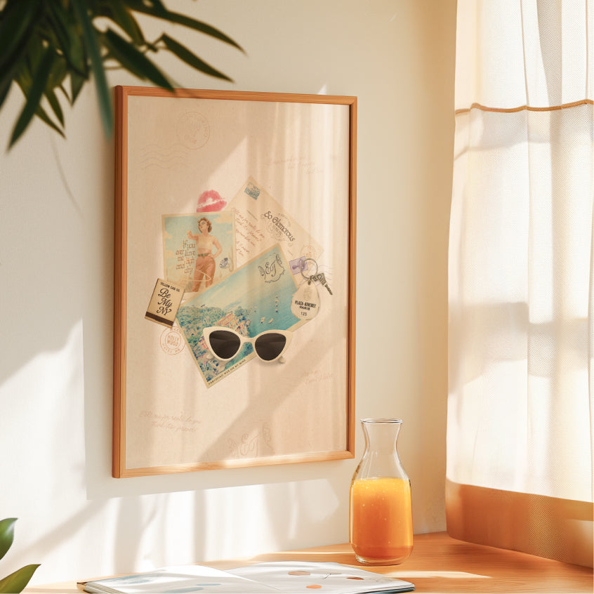 Postcards From Portofino Poster