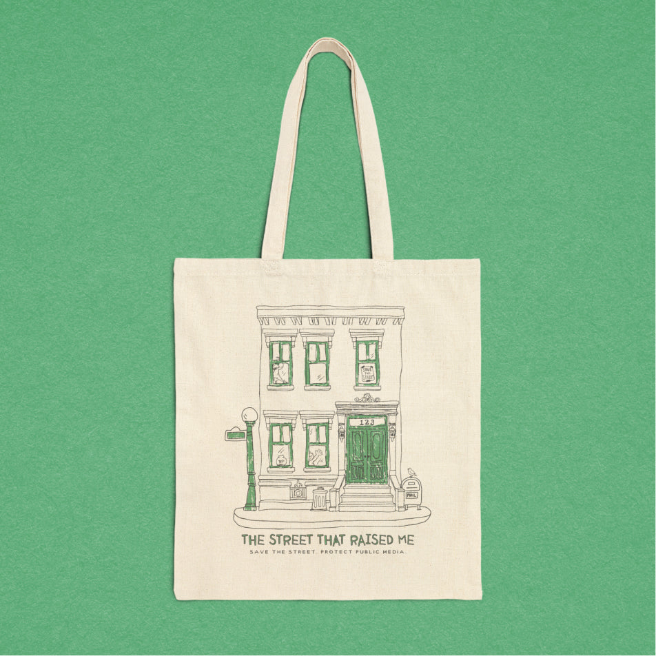 The Street That Raised Me Canvas Tote Bag