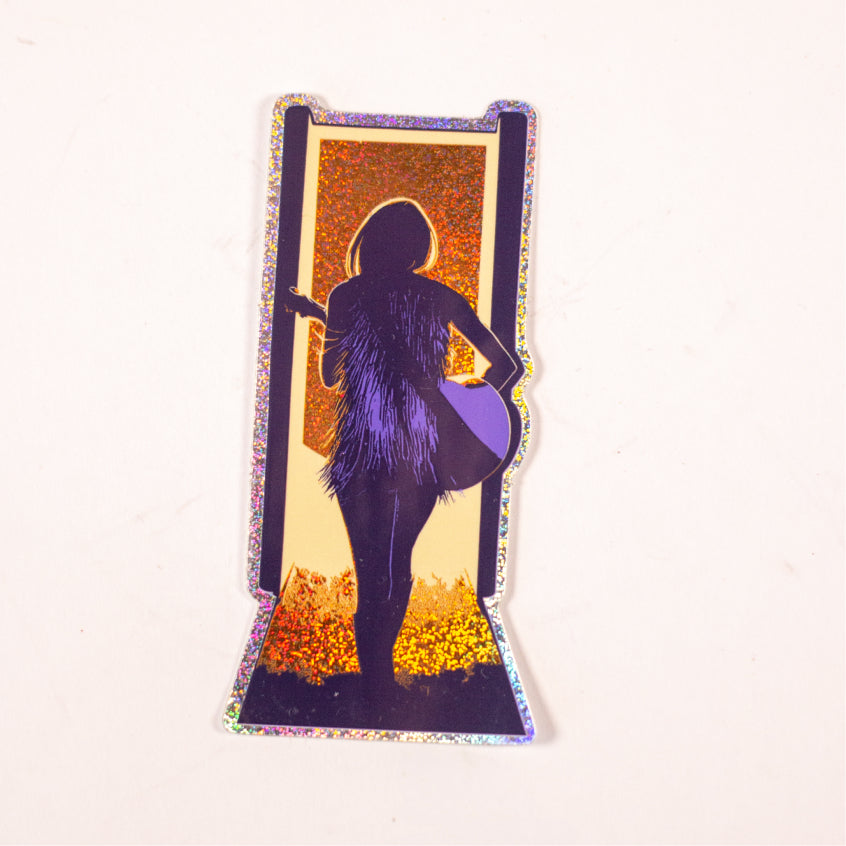 End of an Era Glitter Sticker