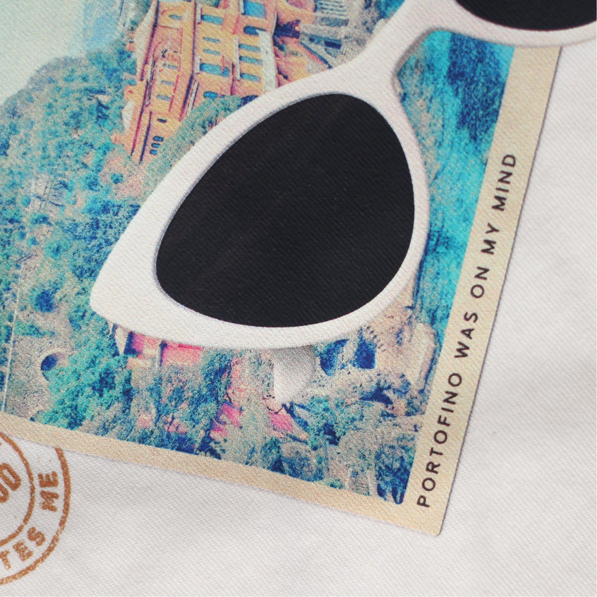 Postcards From Portofino Long Sleeve Tee