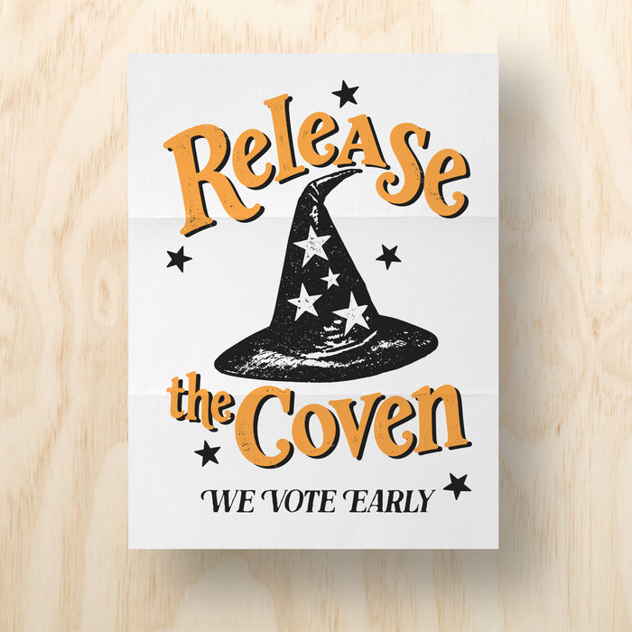 Release the Coven Printable Protest Sign
