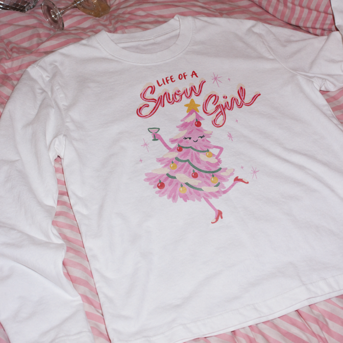 Life of a Snow Girl Long Sleeve Tee