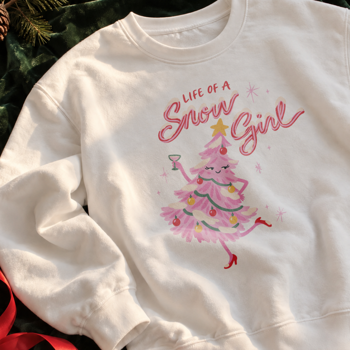 Life of a Snow Girl Crewneck