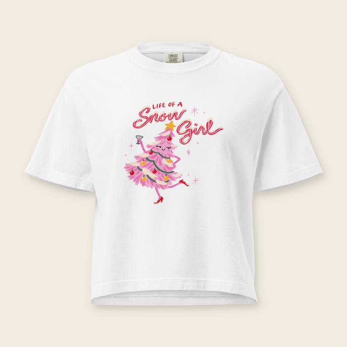 Life of a Snow Girl Boxy Tee