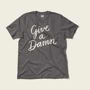Give a Damn Tee in Pepper